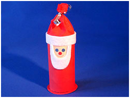 einen kleinen Nikolaus basteln